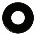 Midwest Fastener Flat Washer, Fits Bolt Size 5/16" , Steel Black Chrome Finish, 10 PK 34403